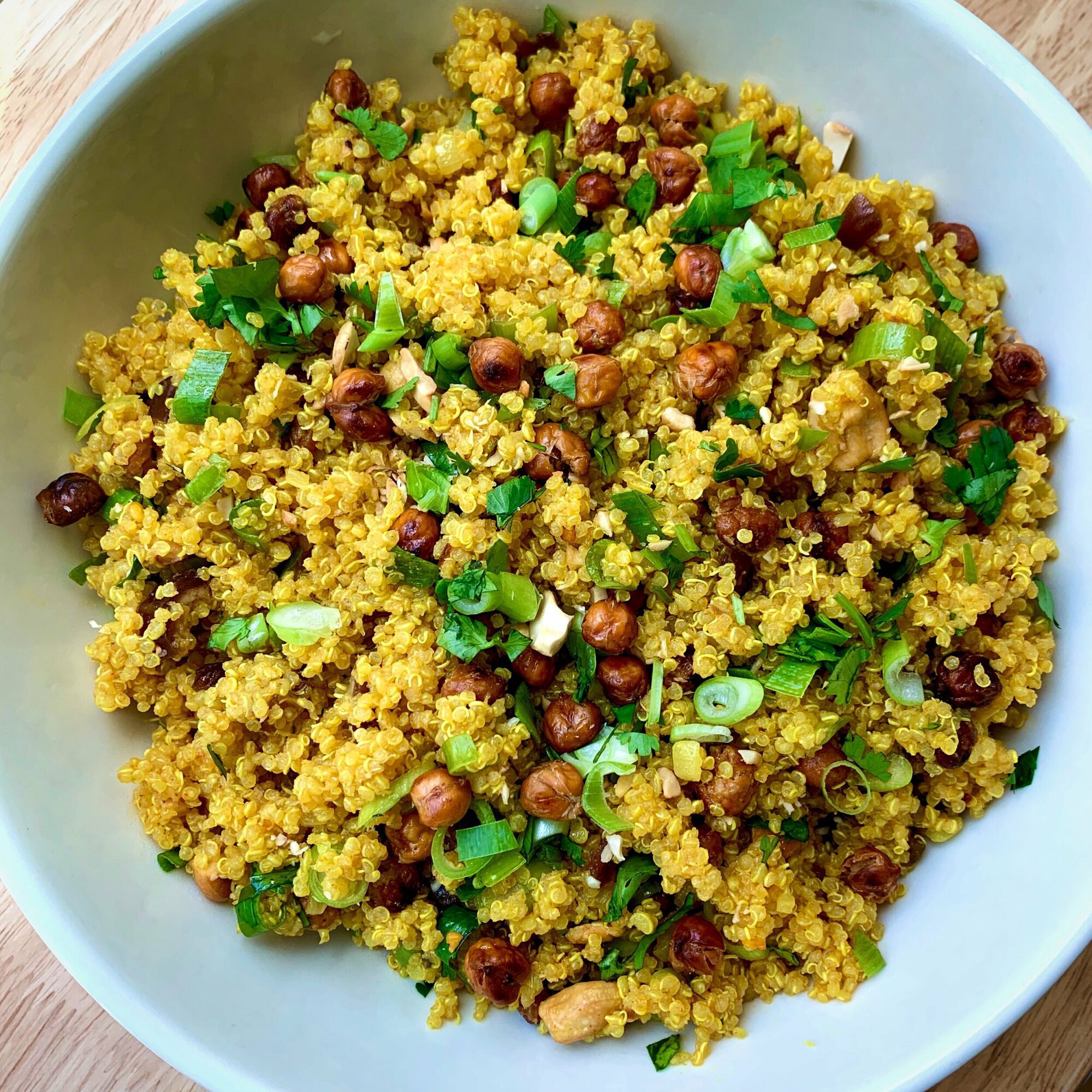 Crunchy and Sweet Spiced Quinoa