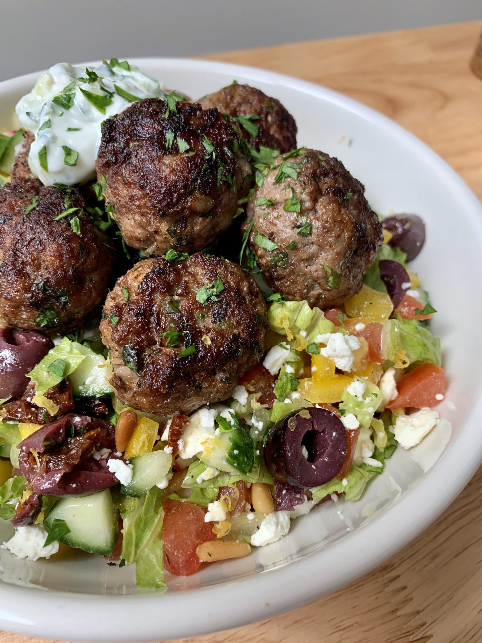 Greek Style Meatballs