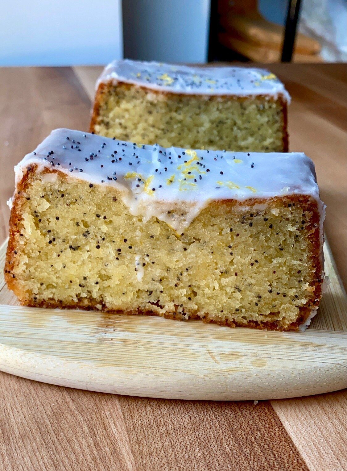 Lemon Poppyseed Olive Oil Loaf Cake